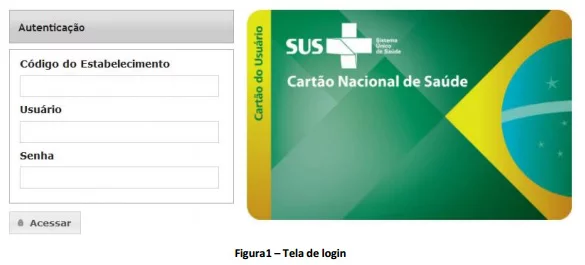 Imagem 1 - Tela de login