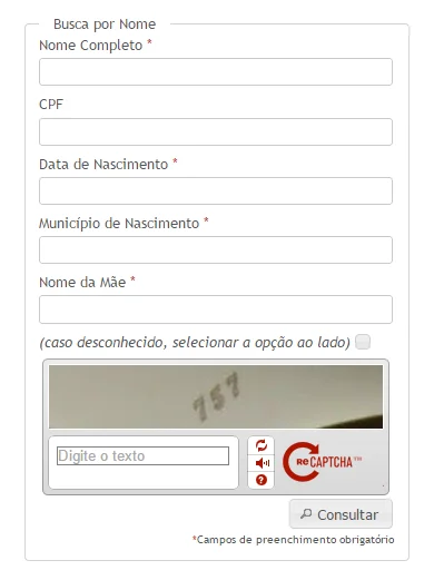 Consulta Por Nome